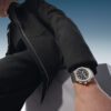 Defy Skyline Chronograph in Stainless Steel - Black Dial - 42mm - Image 6