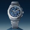 Defy Skyline Chronograph 42mm Blue Dial in Stainless Steel - Image 4