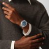 Defy Skyline Chronograph 42mm Blue Dial in Stainless Steel - Image 6