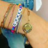 The Jordy Rainbow Bracelet in Yellow Gold - Image 3