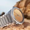 Tonda PF Micro Rotor No Date in Steel Platinum- Golden Siena - 40mm - Image 7