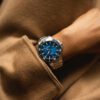 Aquis Date Caliber 400 Blue Dial 43.5mm in Stainless Steel - Image 4