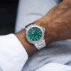 Aquis Date Oris X Bracenet Green Dial 43.5mm in Stainless Steel - Image 5
