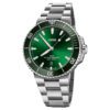 Aquis Date Green Dial 43.5mm on Stainless Steel Bracelet - Image 2