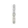 Alternating 2.13 Carat Oval and Round Diamond Eternity Band in Platinum - Image 3