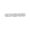 Alternating 2.13 Carat Oval and Round Diamond Eternity Band in Platinum - Image 2