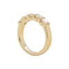 1.08 Carat Diamond U Prong Wedding Ring in Yellow Gold - Image 4
