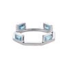Chicago Classic 0.56 Carat Topaz Petite Stackable Ring in White Gold - Image 2