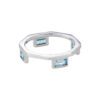 Chicago Classic 0.56 Carat Topaz Petite Stackable Ring in White Gold - Image 3