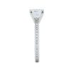 PavÃ© Collection â 1.51 Carat Round Brilliant Diamond Engagement Ring in Platinum - Image 3