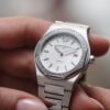 Laureato Diamond Bezel Silver Dial 34mm in Stainless Steel - Image 5