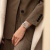 Laureato 38mm Copper Dial Automatic with 0.90 Carat Diamond Bezel in Stainless Steel - Image 3