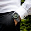 Klepcys DICE Lime Double Chronograph - Skeleton Dial in Carbon - 42mm - Image 6