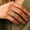 Teddi Paige Coil Ring in Yellow Gold - Size 6 - Image 3