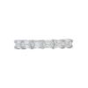 0.90 carat Emerald cut East to West Diamond Half Eternity Band in White Gold - Image 2