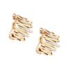Arena 1.35 Carat Diamond Hoop Earring in Yellow Gold - Image 2