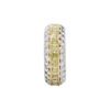 3.72 carat Princess cut Fancy Intense Yellow with White Round Diamond Wedding Ring in Platinum/Gold - Image 3