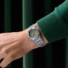 Laureato 38mm Sage Green Dial in Stainless Steel - Image 4