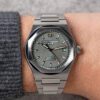 Laureato 38mm Sage Green Dial in Stainless Steel - Image 7