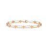 Poppy Rae Pebble Link Bracelet in Yellow Gold - Image 2