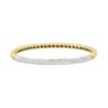 1.37 carat PavÃ© Diamond Hinged Bangle Bracelet in Yellow Gold - Image 2