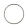 Outside Satin White Gold Inside Yellow Gold Wedding Band (6mm) - Image 4