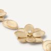 Petali Flower Bracelet with Diamonds in Yellow Gold - Image 4