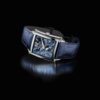 Vintage 1945 XXL Large Date and Moon Phases Blue Skeleton Dial in Stainless Steel - Image 4