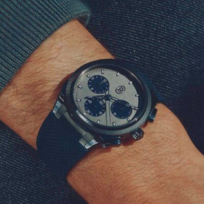 Tonda PF Sport Chronograph in Ultra-Cermet - Milano Blue