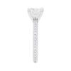PavÃ© Collection â 1.92 Carat Round Brilliant Diamond Engagement Ring in White Gold - Image 3