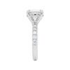 PavÃ© Collection â 3.54 Carat Round Brilliant Diamond Engagement Ring in Platinum - Image 4