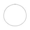 4.10 carat Brilliant Cut Diamond Tennis Necklace in White Gold - Image 2