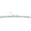 0.60 carat Brilliant cut Miracle set Diamond Tennis Bracelet in White Gold - Image 3