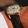Cyma Automatic Watersport in Yellow Gold - Vintage - Pre-Owned - Image 9