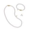 Akoya Cultured Pearl A1 Necklace, Bracelet and Stud Earring Gift Set â 18.00 Inches â 7x6mmÂ  - Image 2