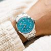 Big Crown Pointer Date Turquoise Blue Dial in Stainless Steel - Image 6