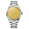 Big Crown Pointer Date Sunshine Yellow Dial in Stainless Steel - Image 2