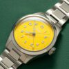 Big Crown Pointer Date Sunshine Yellow Dial in Stainless Steel - Image 5