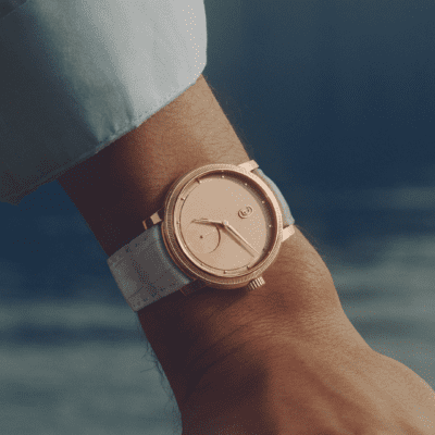Toric Petite Seconde Dune in Rose Gold