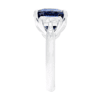 7.55 carat Cushion cut Ceylon Sapphire with Cadillac Diamonds in Platinum - Image 5