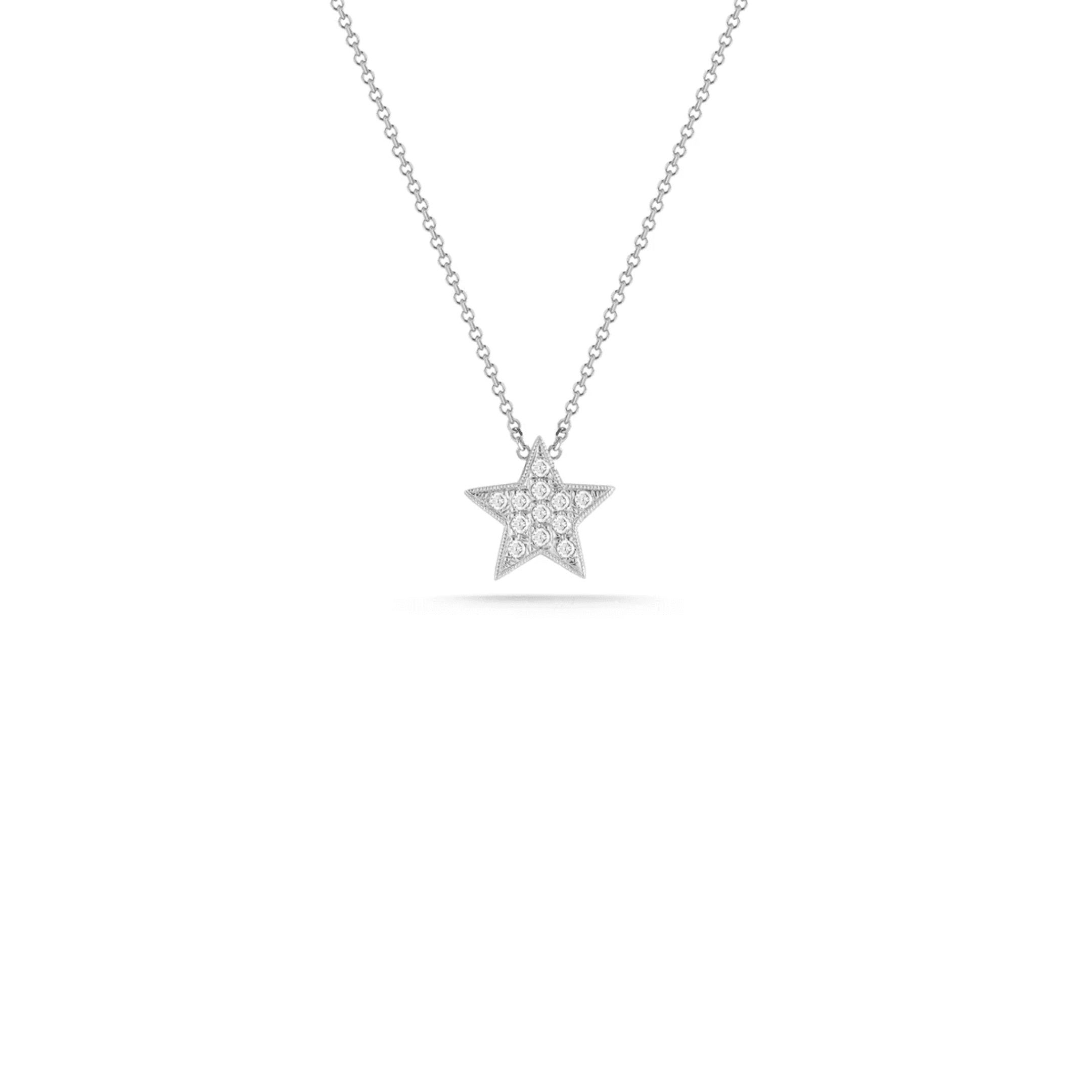 Julianne Himiko Star Necklace in White Gold - Image 2