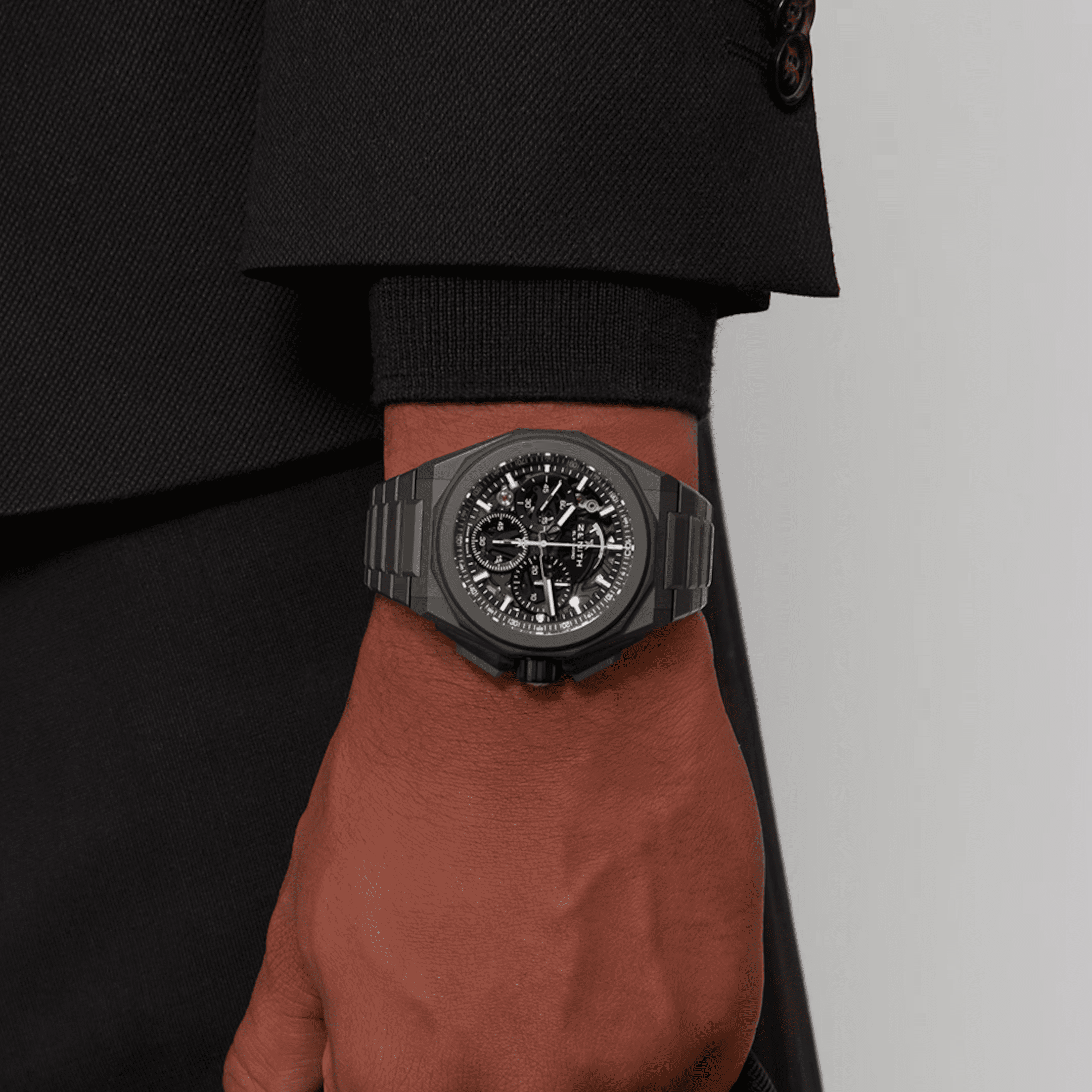 DEFY Extreme Chronograph in Titanium - Black Dial - 45mm - Image 4
