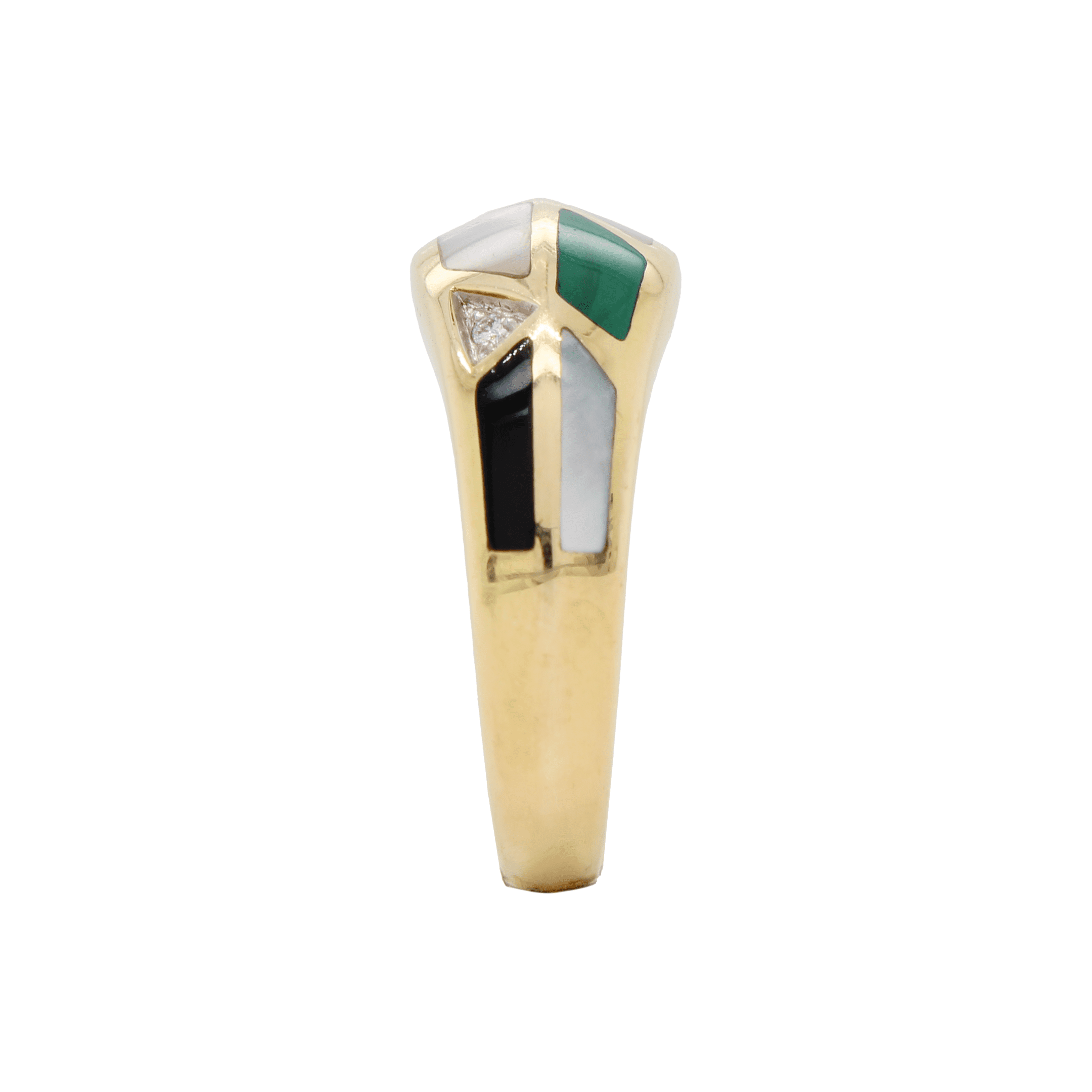 Asch Grossbardt Gemstone Ring in Yellow Gold - Image 5