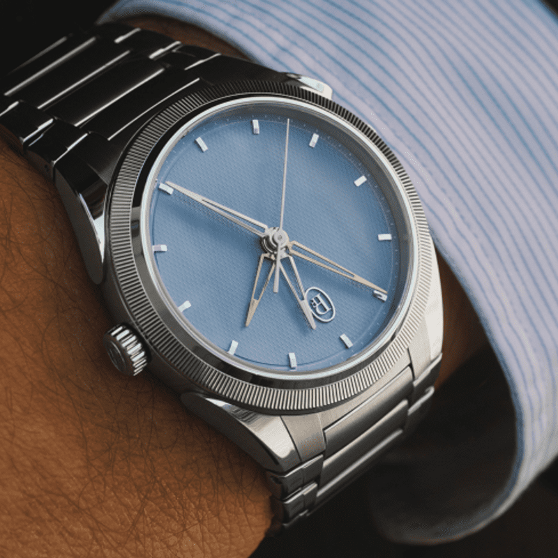 Tonda PF Chronographe Mystérieux Mineral Blue Dial in Platinum