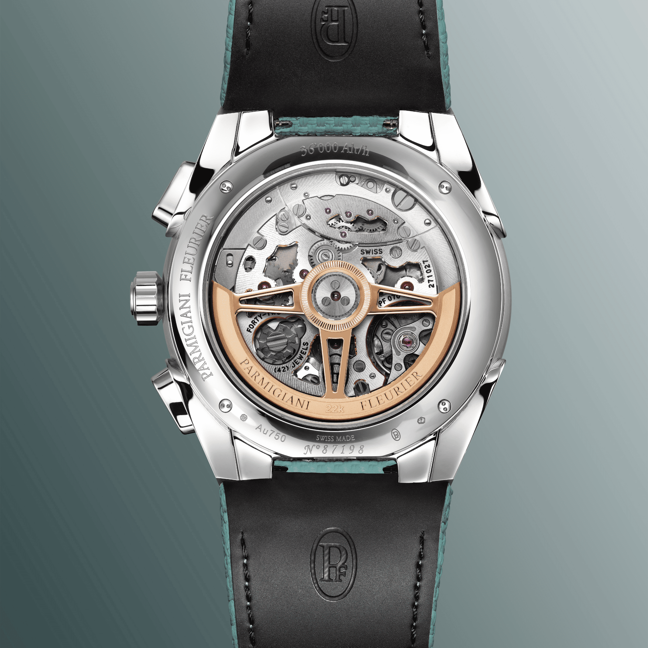 Tonda PF Sport Chronograph Stainless Steel â Verzasca Green â 42mm - Image 4