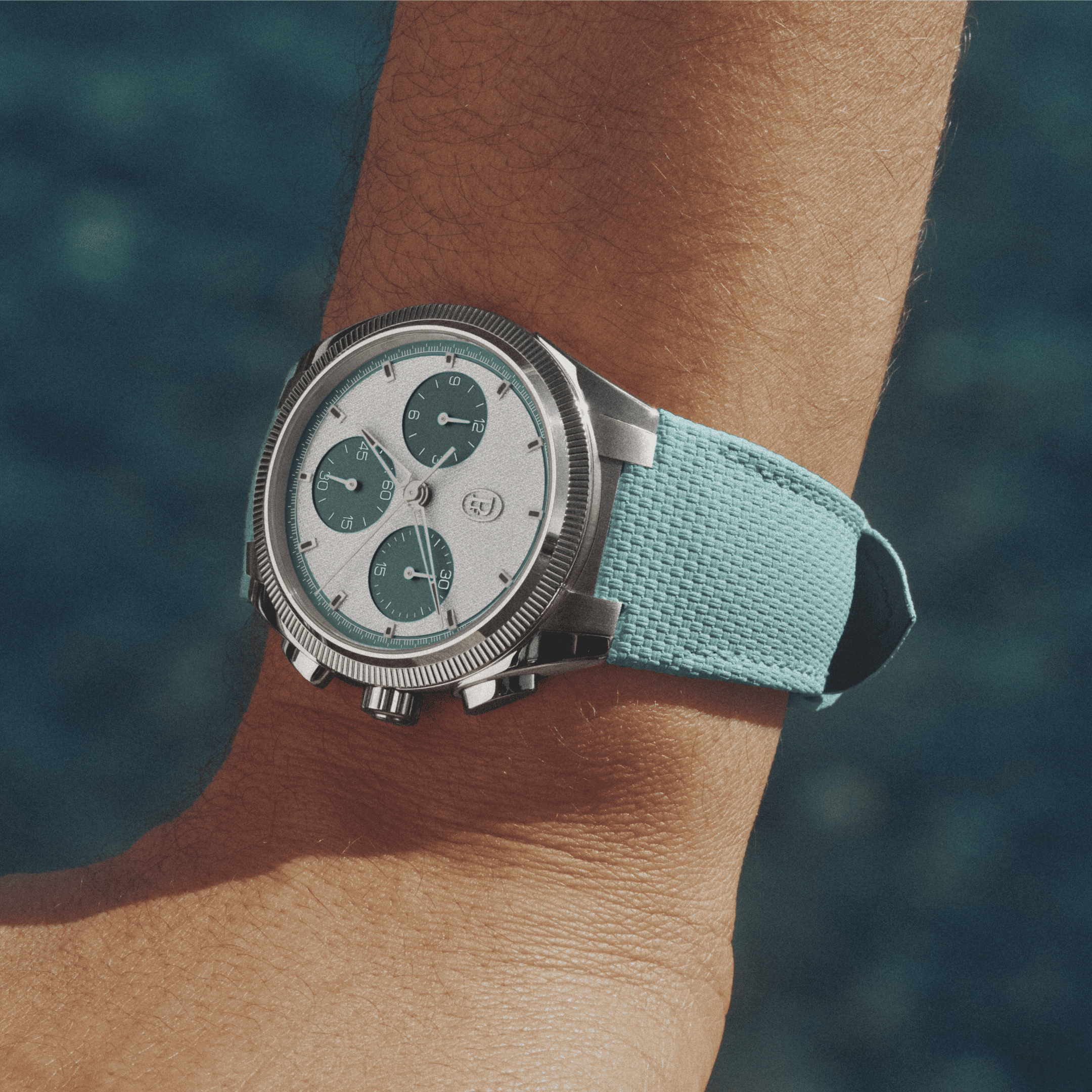 Tonda PF Sport Chronograph Stainless Steel â Verzasca Green â 42mm - Image 7